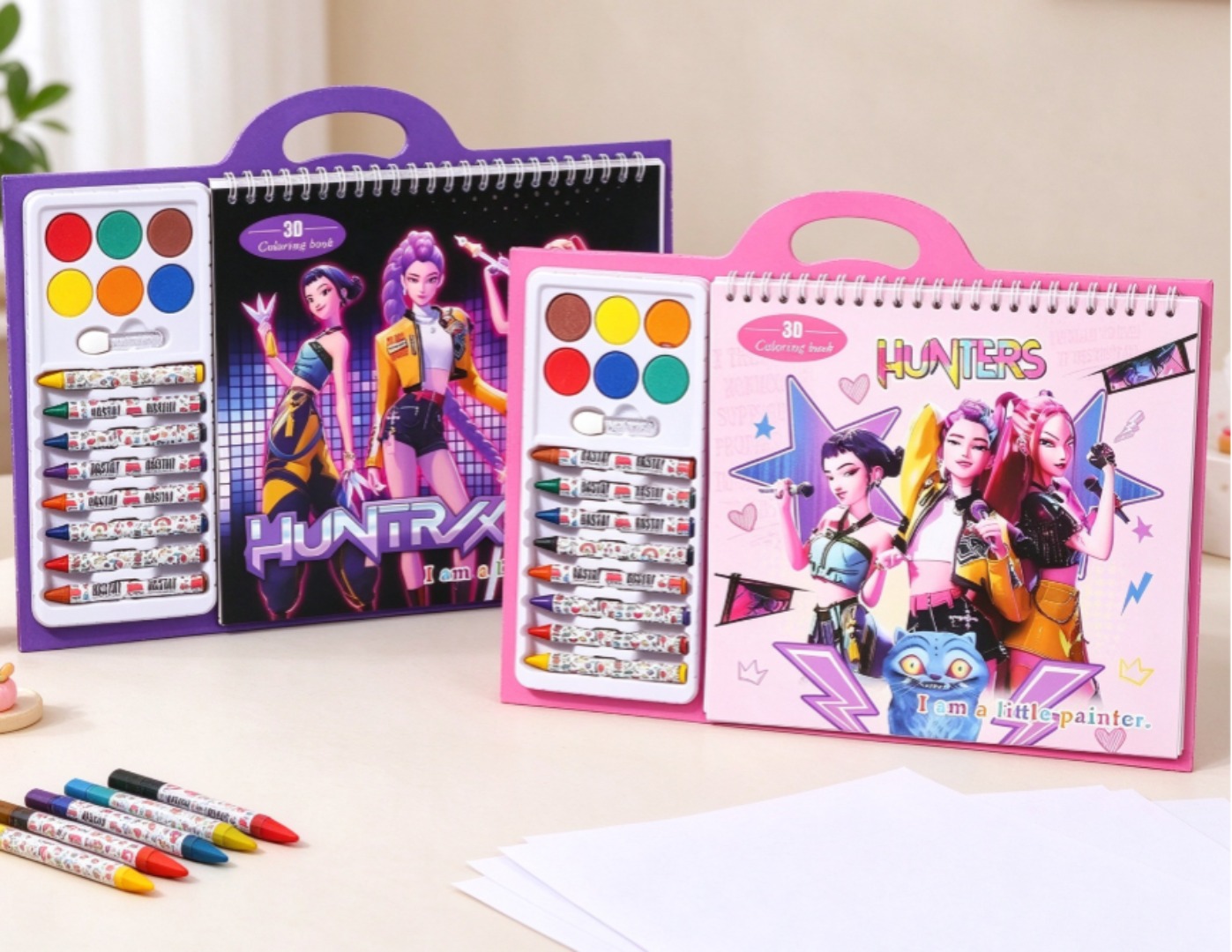 Cosplay Prop Paint - Nouveau livre de coloriage d'anime adorable,
