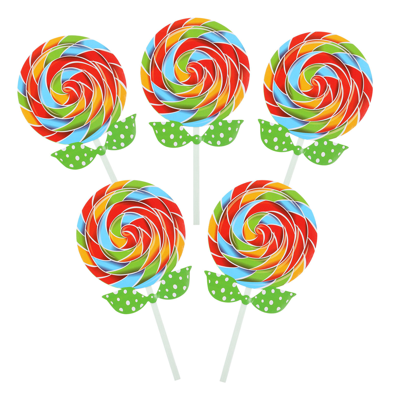 Easy Cosplay Prop - 5 pièces, accessoires de fête multicolores