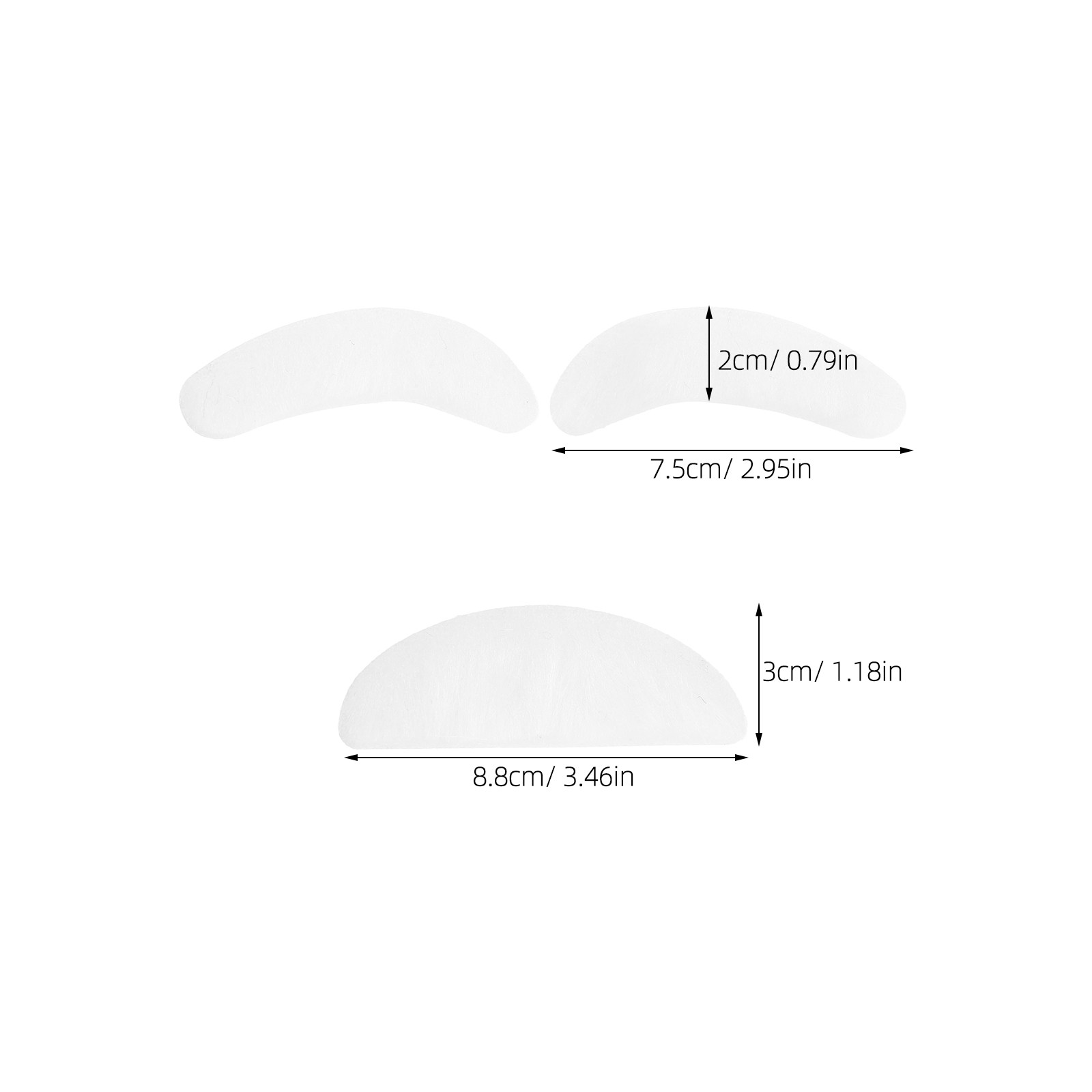 1 ensemble de faux sourcils et - Easy Cosplay Prop avis et prix