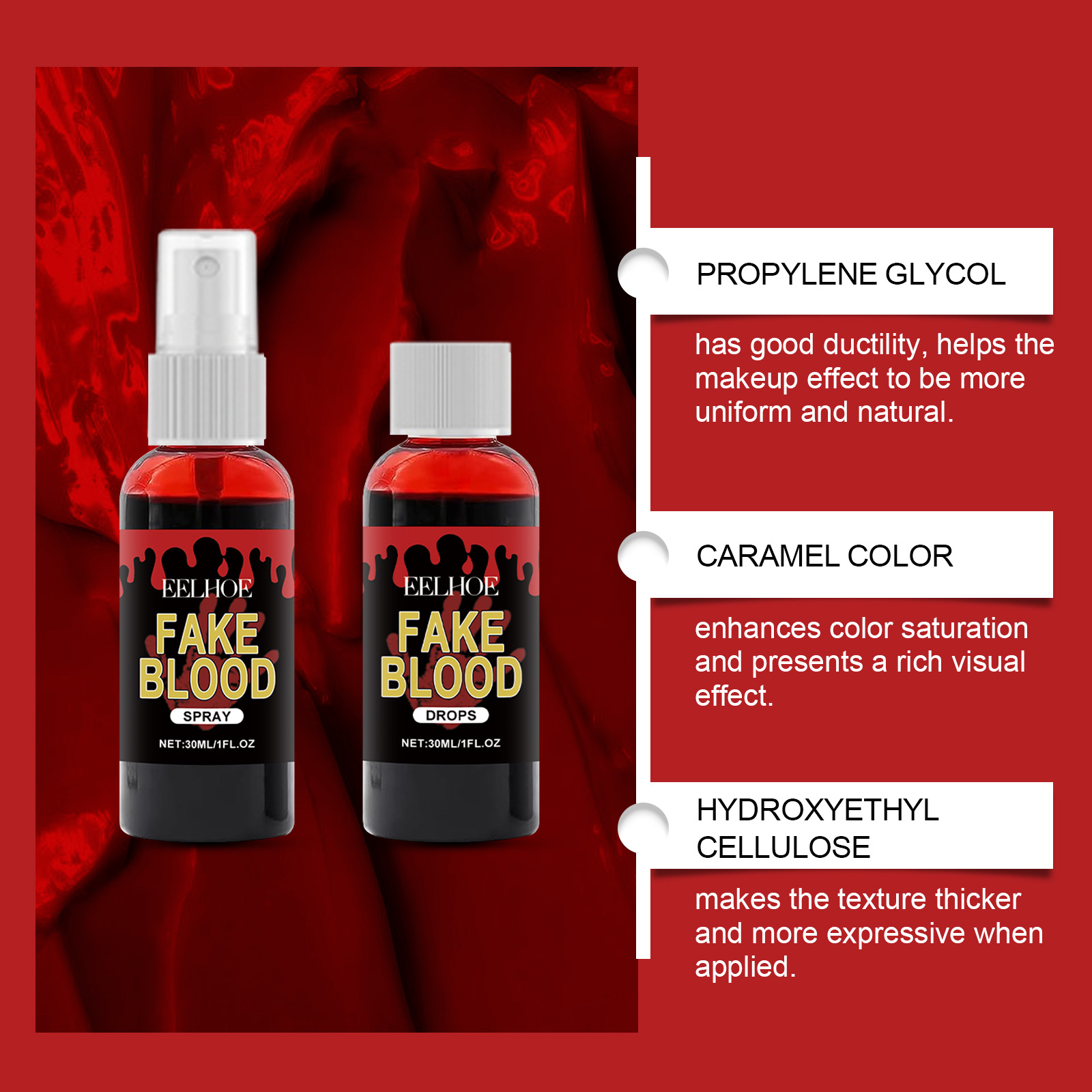 Kit professionnel de gel de sa - Cosplay Prop Paint avis et prix